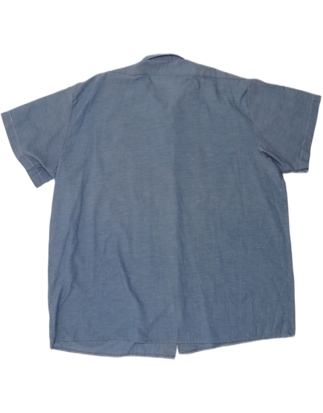 Camicia a maniche corte da uomo Dickies 4XL poliestere blu