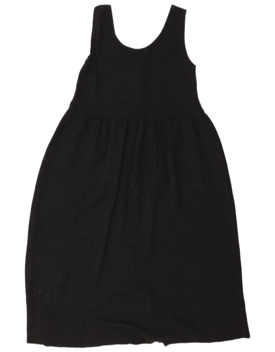 Abito basic da donna senza maniche Kaos, taglia unica, in lana nera