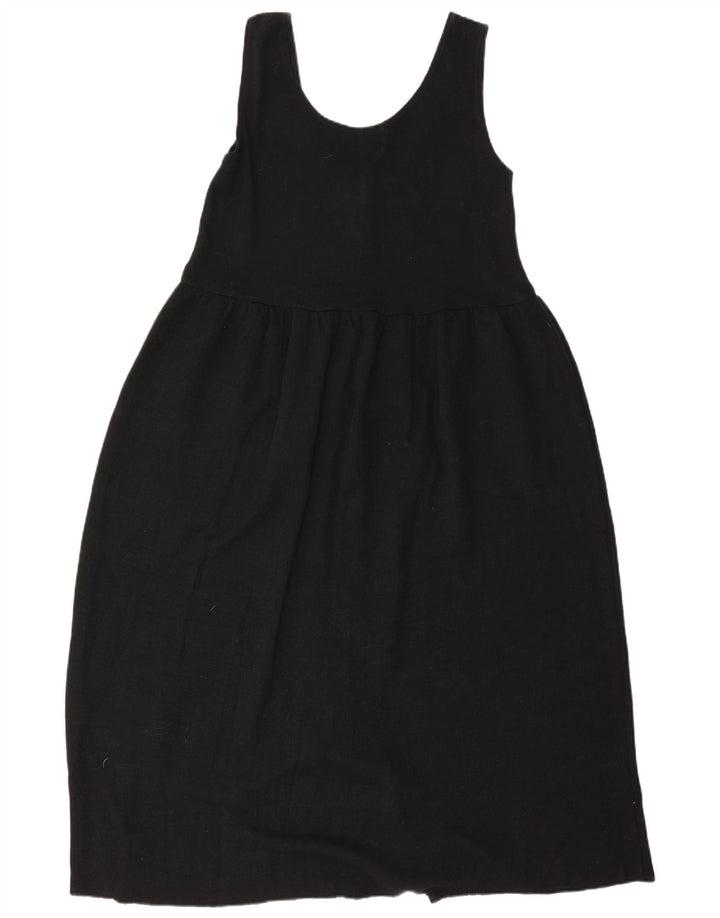 Abito basic da donna senza maniche Kaos, taglia unica, in lana nera