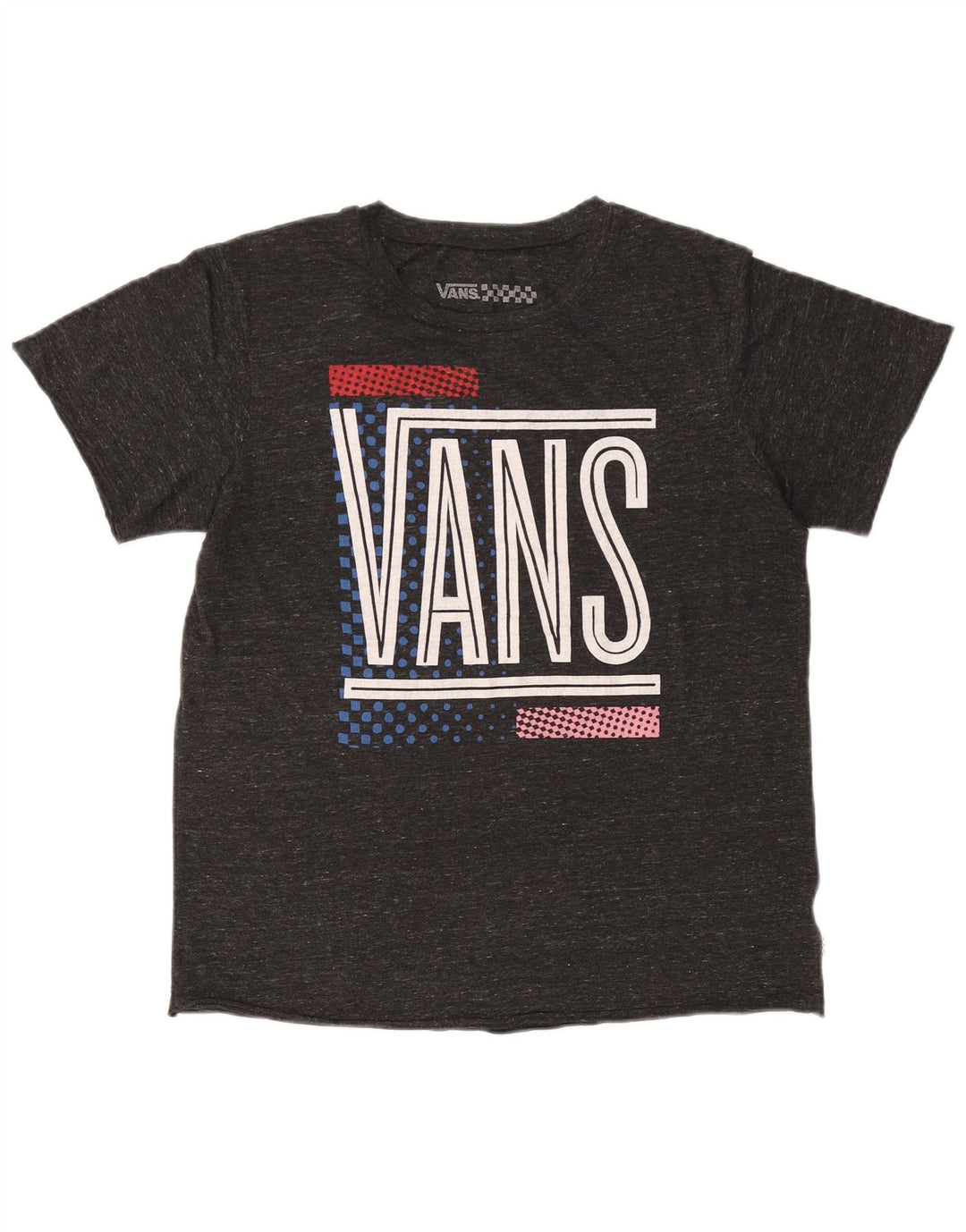 Maglietta grafica da uomo Vans Top grigio medio chiazzato