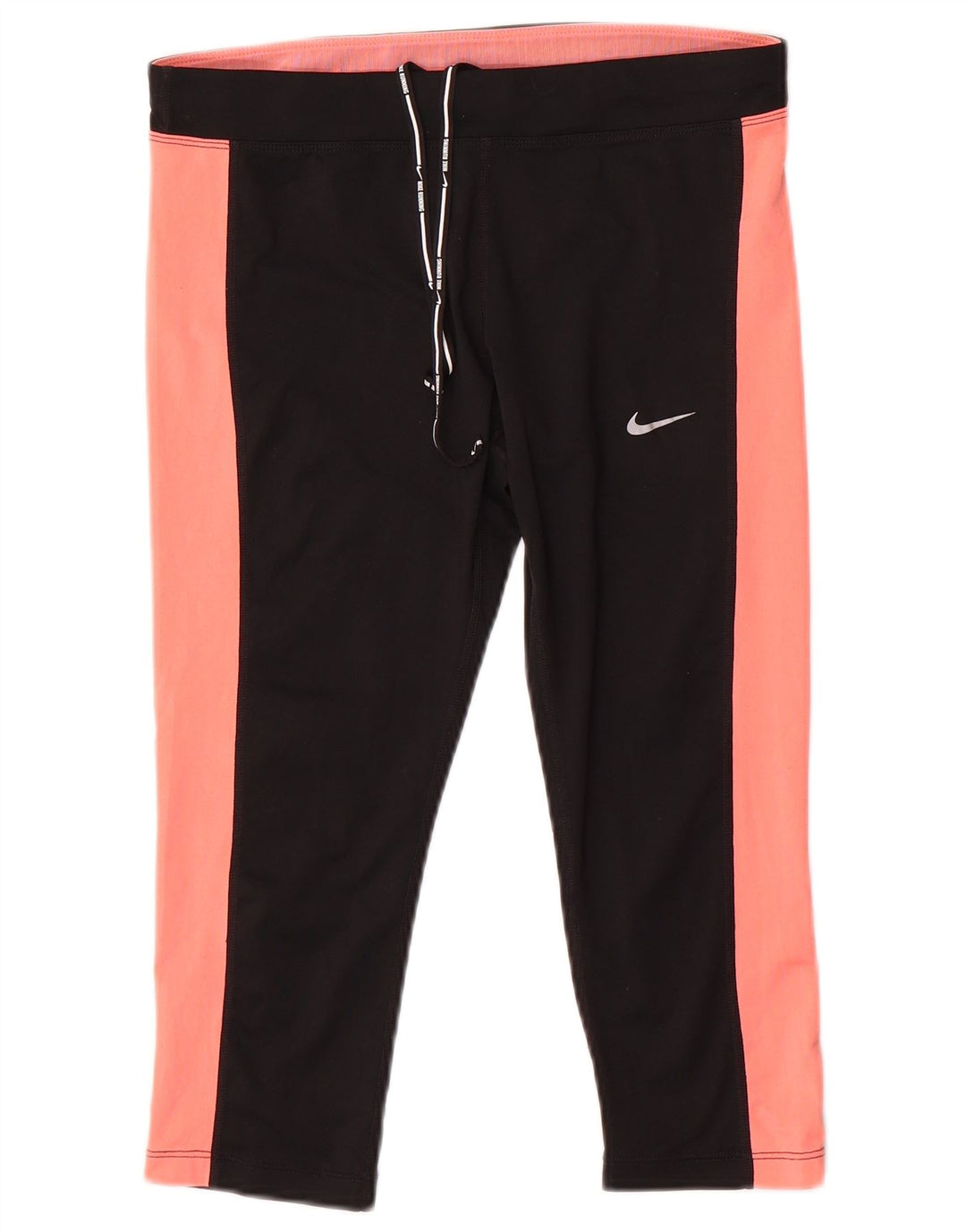 Leggings Nike Dri Fit Capri da donna UK 14 Medium Black Colourblock