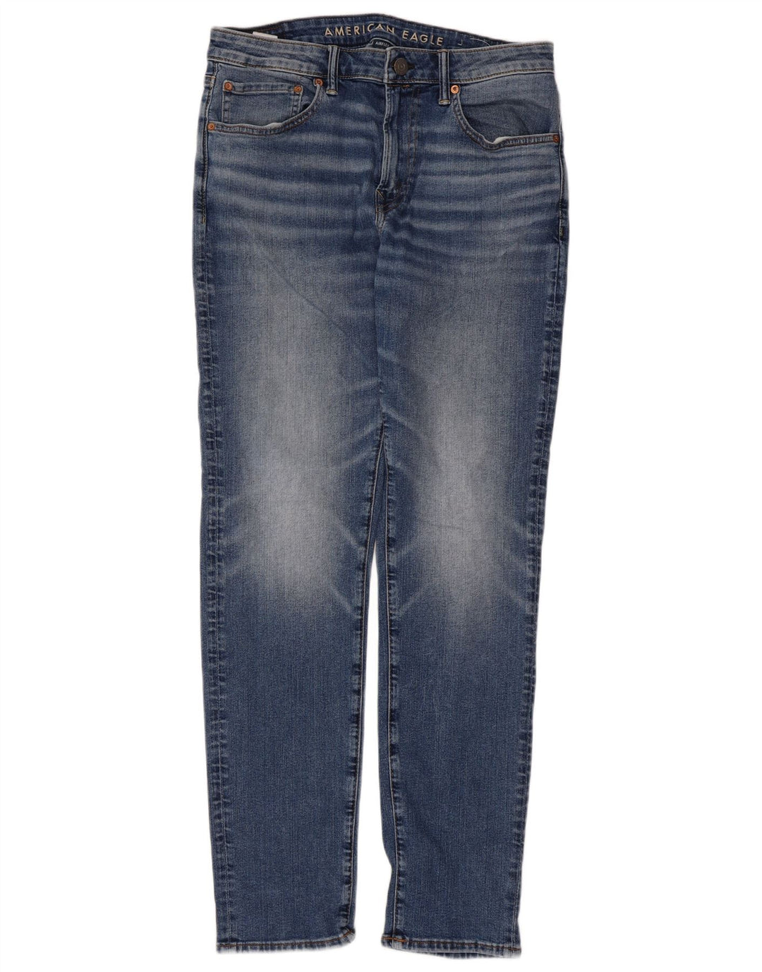 American Eagle Jeans slim Airflex da uomo W34 L34 blu cotone