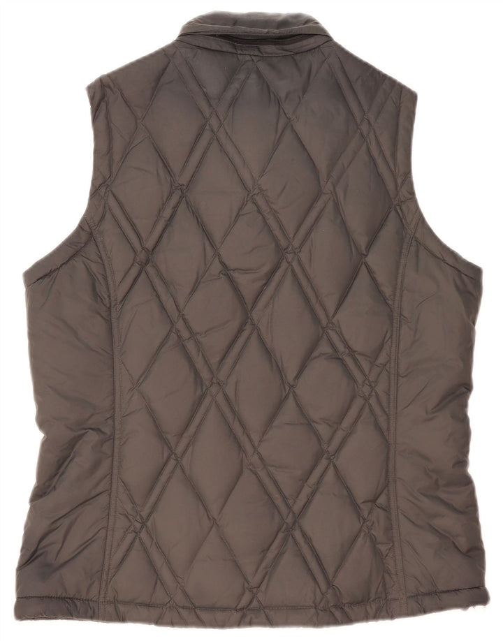 Gilet imbottito da donna Musto UK 14 grande poliestere nero