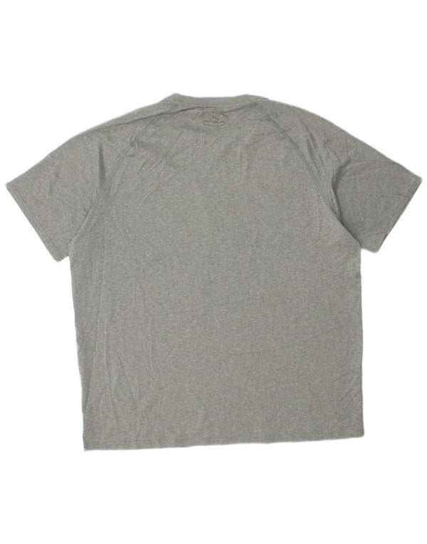 T-shirt grafica da uomo Under Armour grande grigia