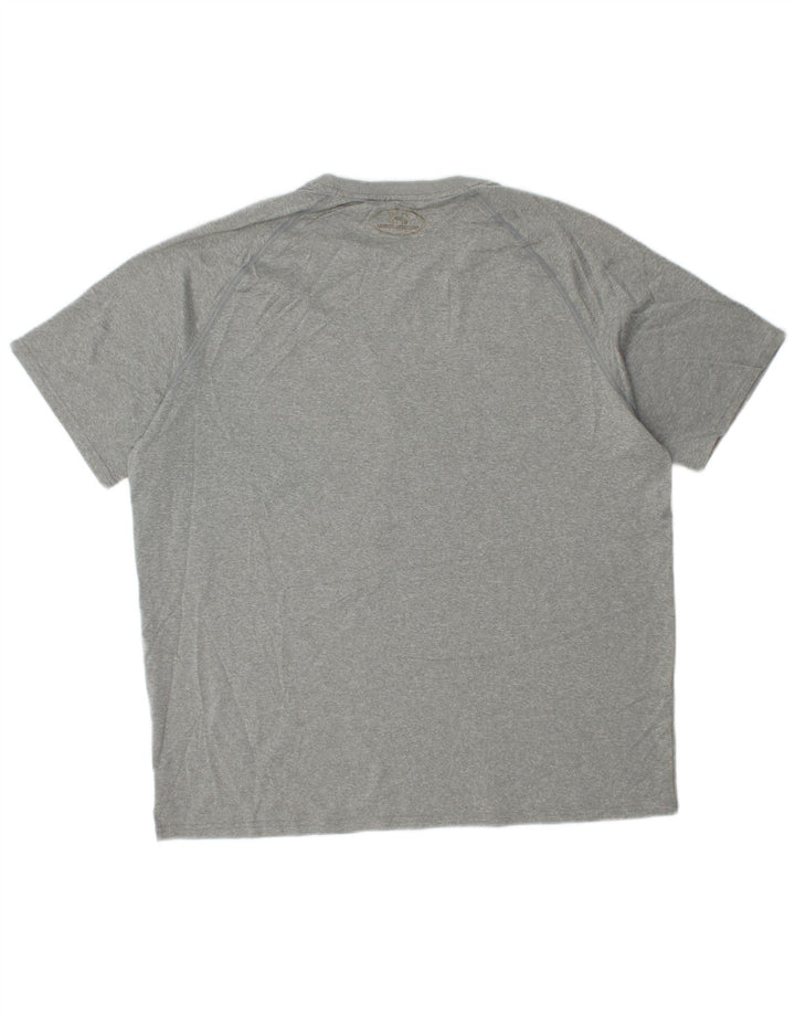 T-shirt grafica da uomo Under Armour grande grigia