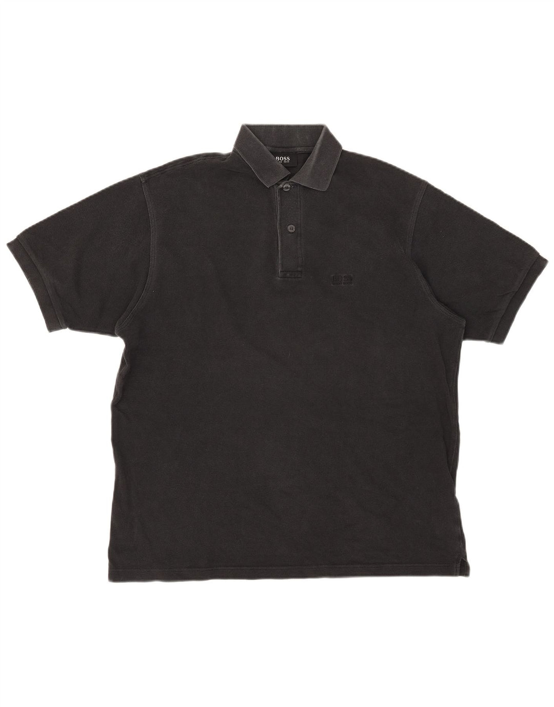 Polo da uomo Hugo Boss XL in cotone nero
