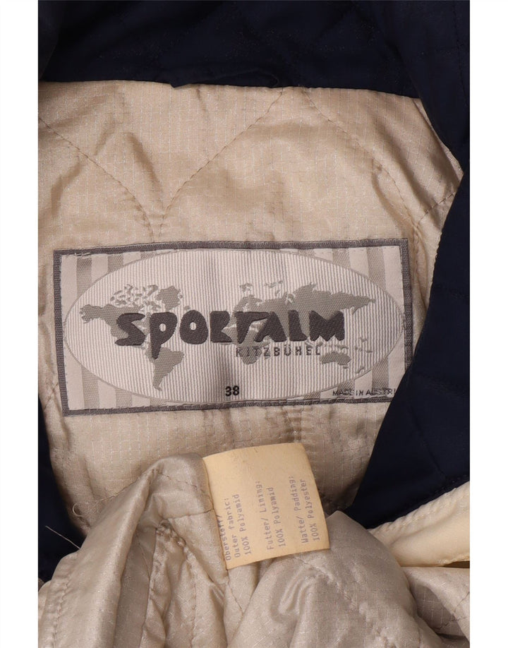 SPORTALM Cappotto giacca a vento con grafica oversize da donna EU 38 medio bianco sporco