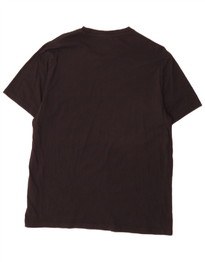 T-shirt da uomo Champion Top XL in cotone nero