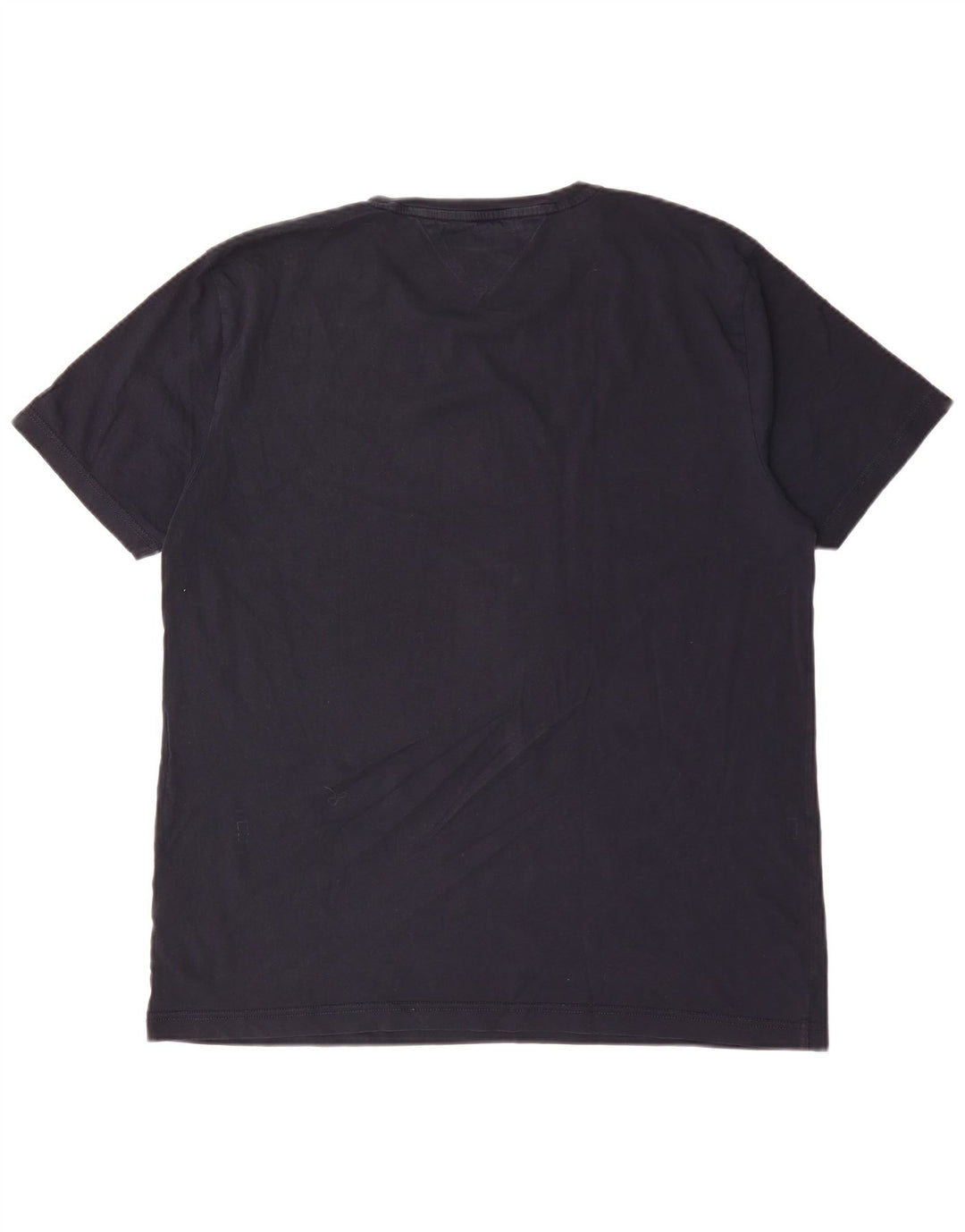 T-shirt grafica da uomo Tommy Hilfiger Top 3XL cotone blu navy