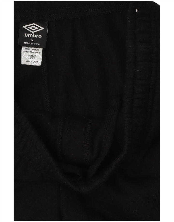 Pantaloni da tuta da uomo Umbro Joggers medio cotone nero