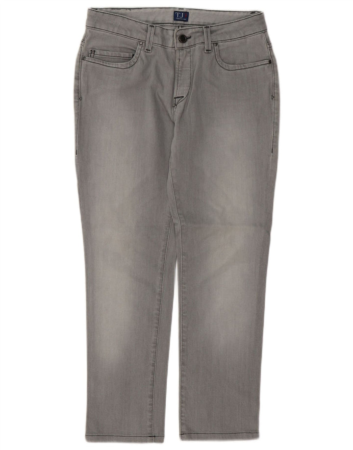 Jeans Slim Donna Trussardi W27 L27 Cotone Grigio