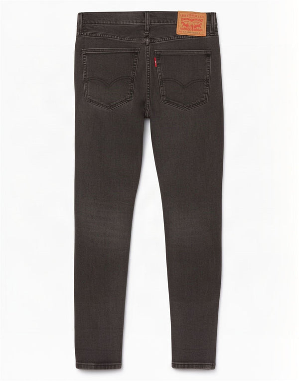 Levi's Uomo 519 Hi-Ball Skinny Jeans W32 L30 Cotone Nero