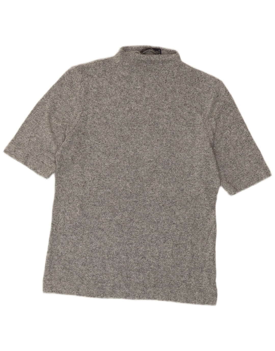 T-shirt da donna Marks & Spencer UK 12 grigio medio chiazzato
