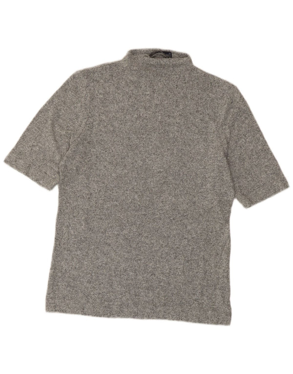 T-shirt da donna Marks & Spencer UK 12 grigio medio chiazzato