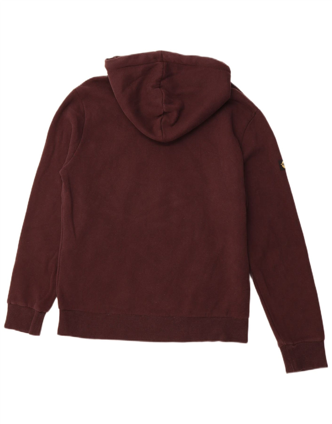 Felpa con cappuccio grafica da uomo SUPERDRY XL in cotone bordeaux