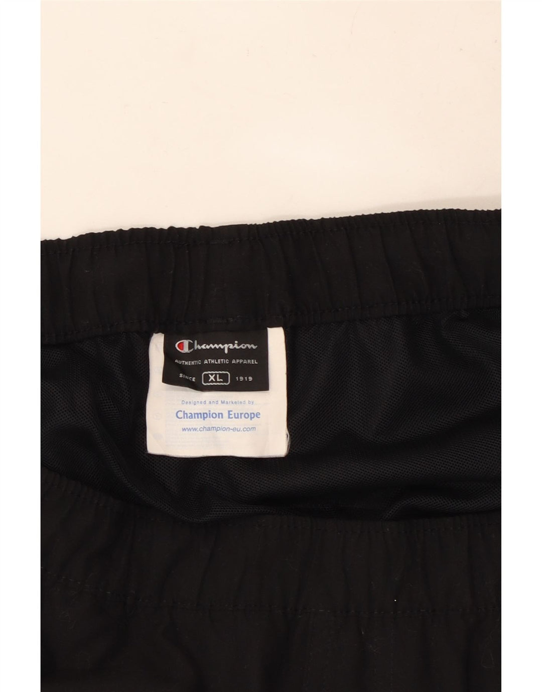 Pantaloncini da bagno grafici da uomo Champion XL Poliestere color block nero