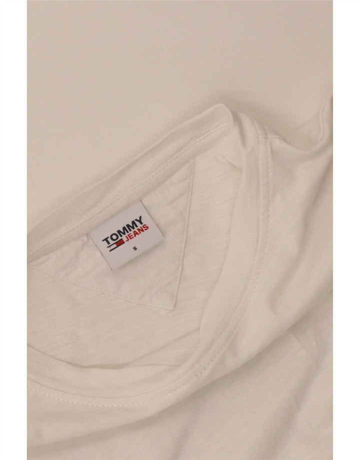 Maglietta da uomo Tommy Hilfiger Top piccola bianca