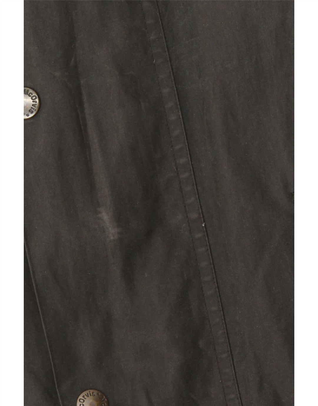 Giacca da uomo in cotone cerato vestibilità ampia MC Orvis UK 40 grande nera