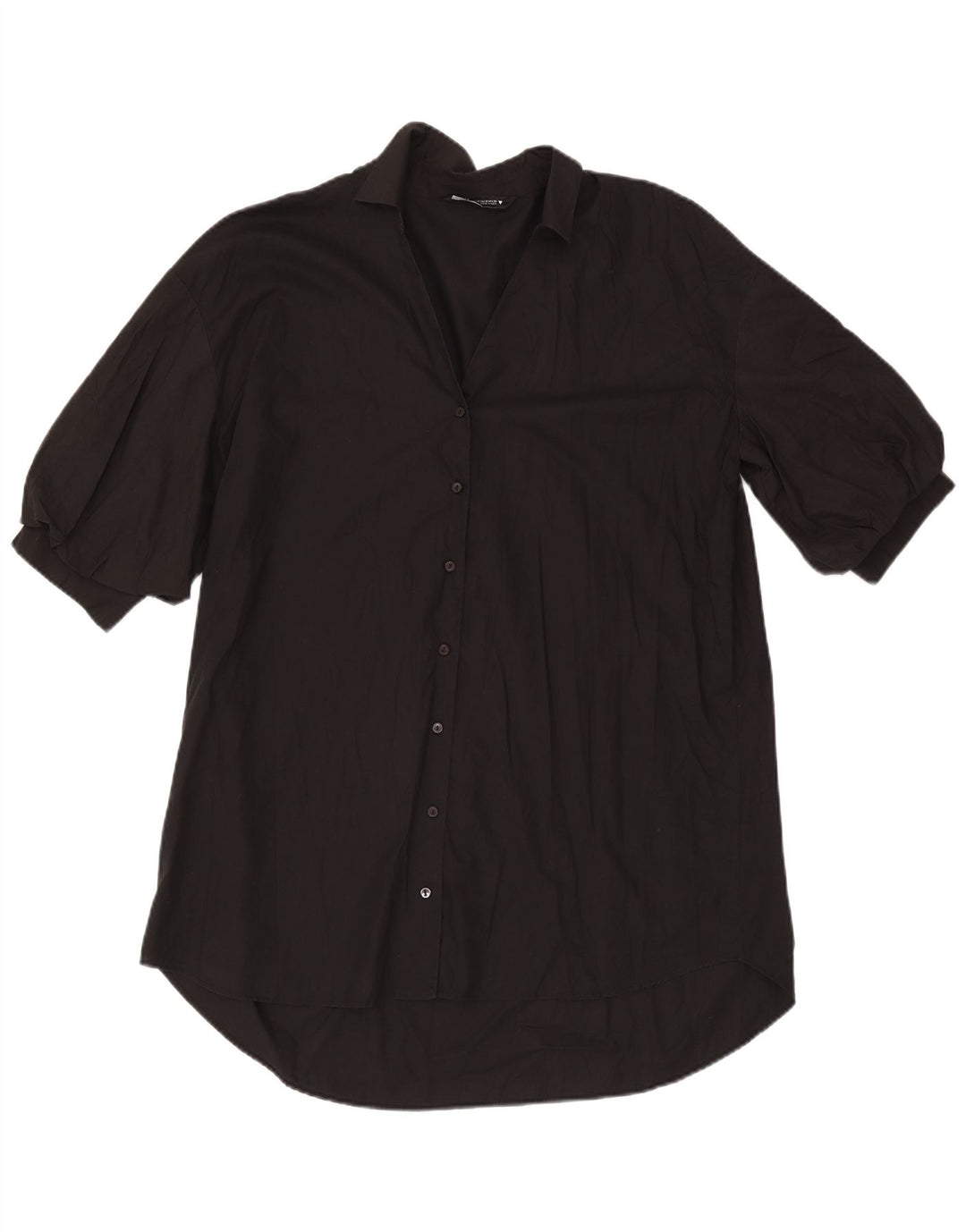 Abito camicia da donna Zara UK 14 medio nero
