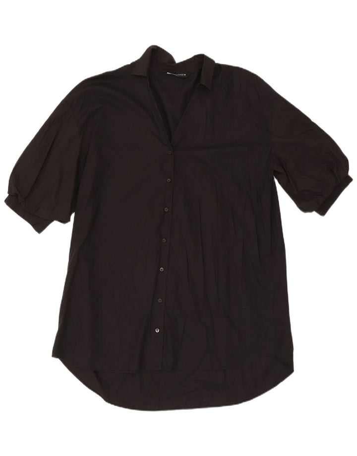 Abito camicia da donna Zara UK 14 medio nero
