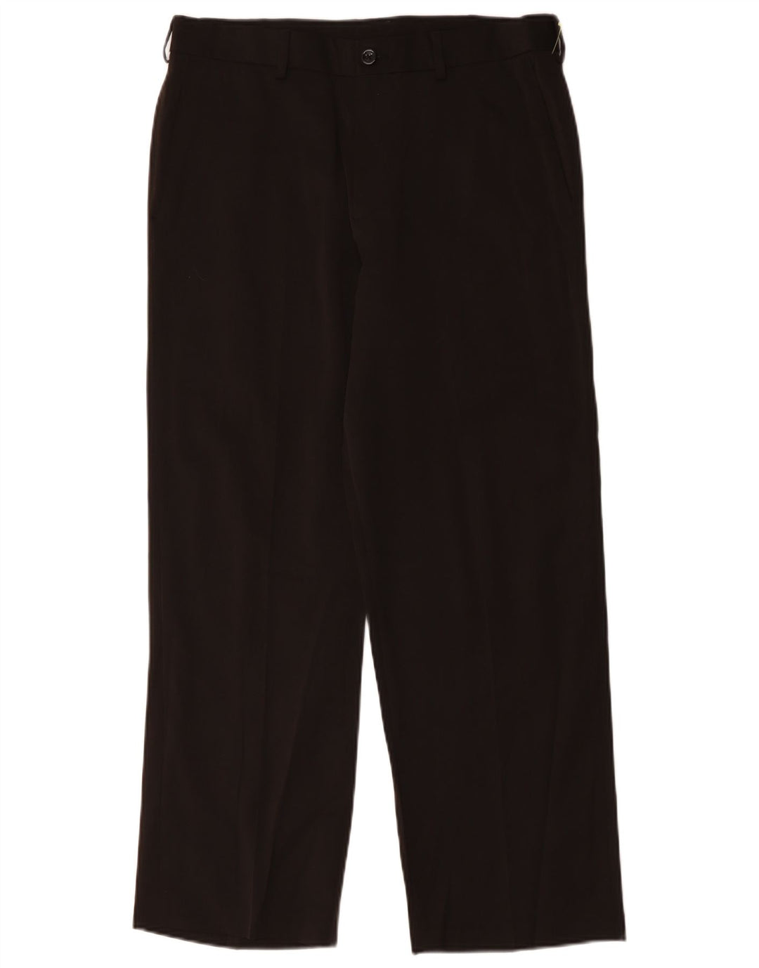 Pantaloni chino dritti da uomo Izod W34 L29 poliestere nero