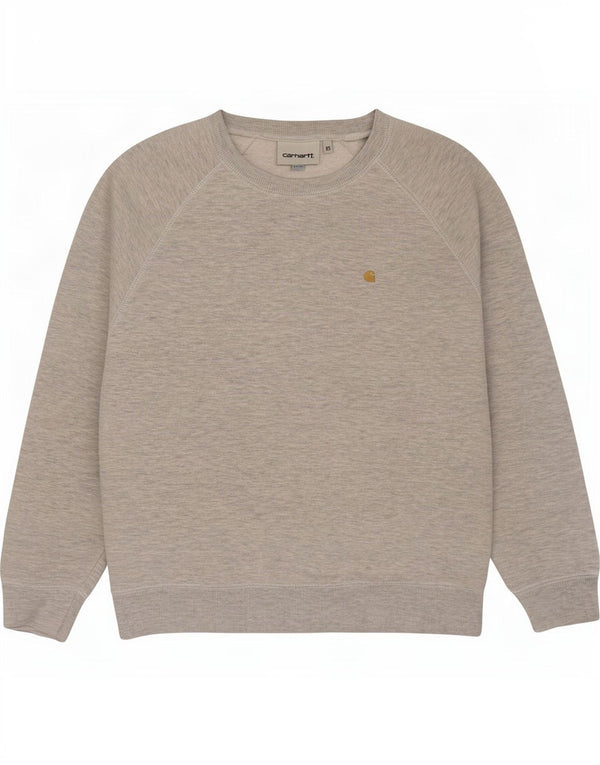 Felpa oversize da donna Carhartt UK 6 XS Cotone grigio