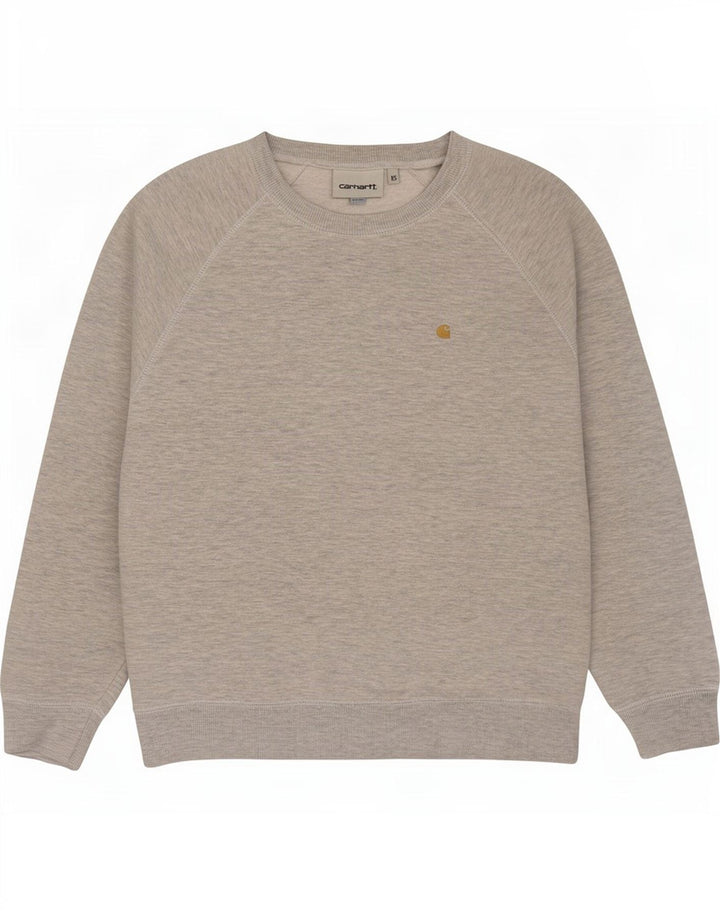 Felpa oversize da donna Carhartt UK 6 XS Cotone grigio