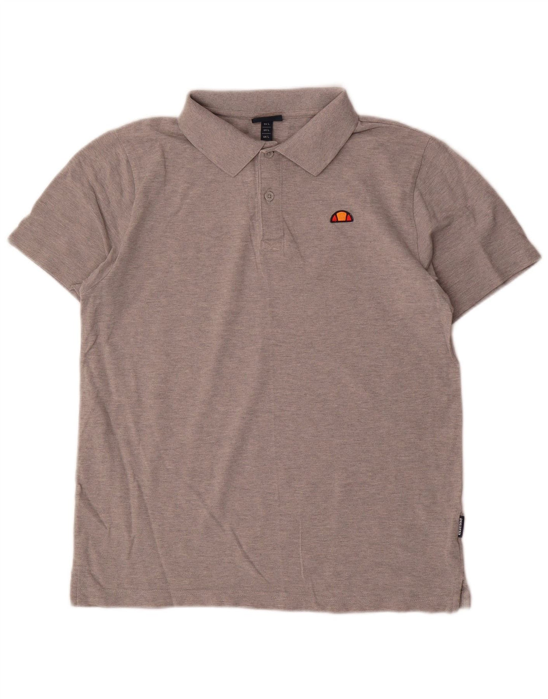 Polo da donna Ellesse UK 16 grande in cotone grigio