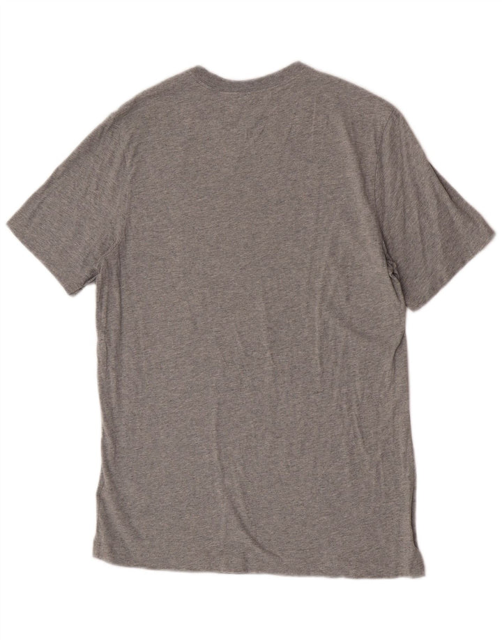 T-shirt Nike da uomo in cotone mélange grigio medio