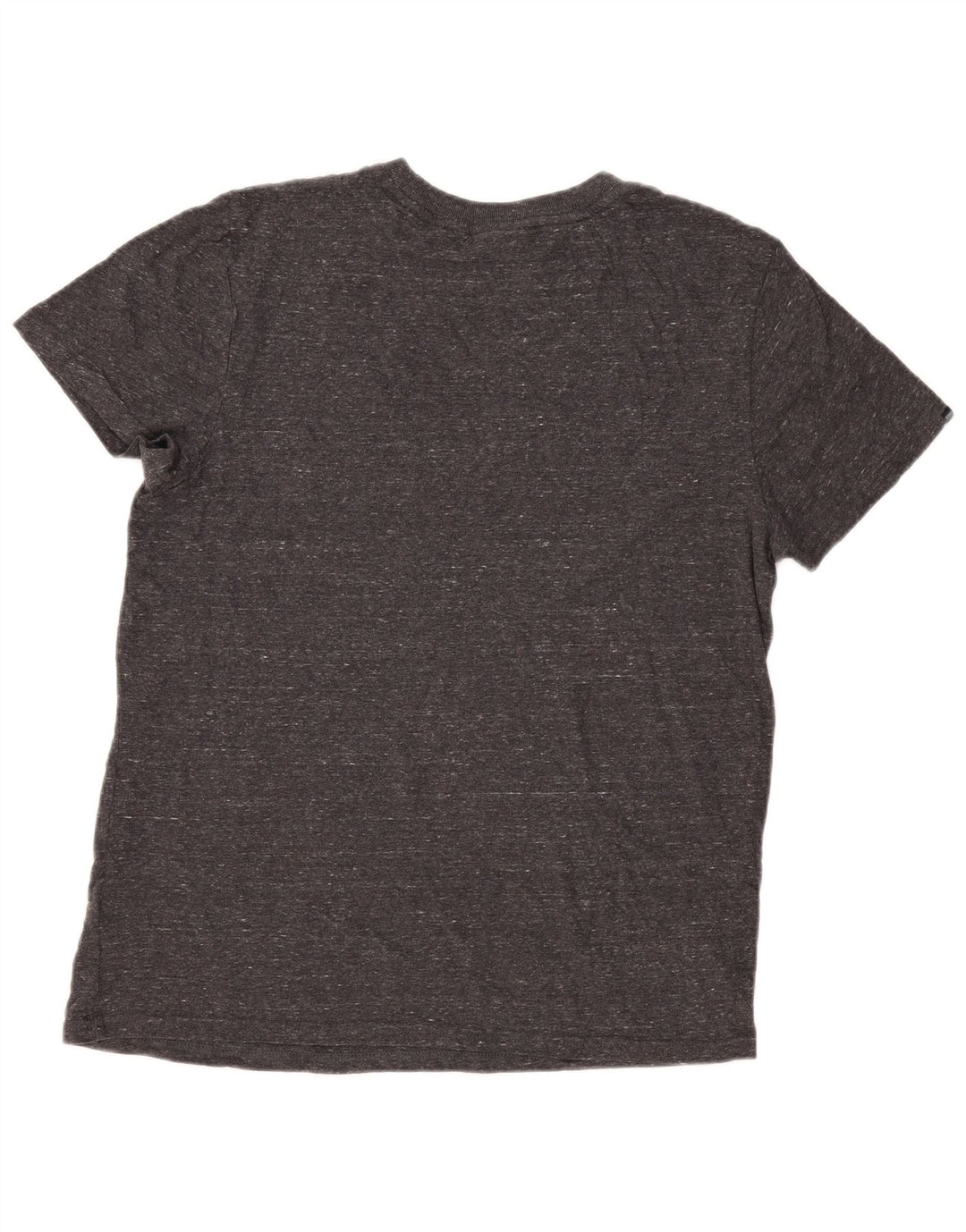 T-shirt da uomo Superdry Top XL in cotone chiazzato grigio