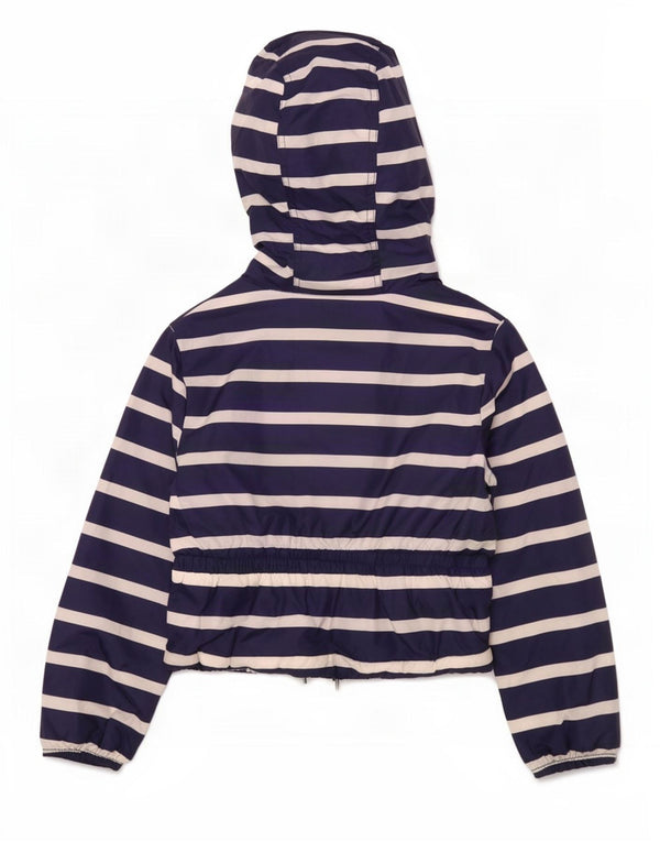 Giacca reversibile con cappuccio per ragazze Tommy Hilfiger 6-7 anni piccola blu navy