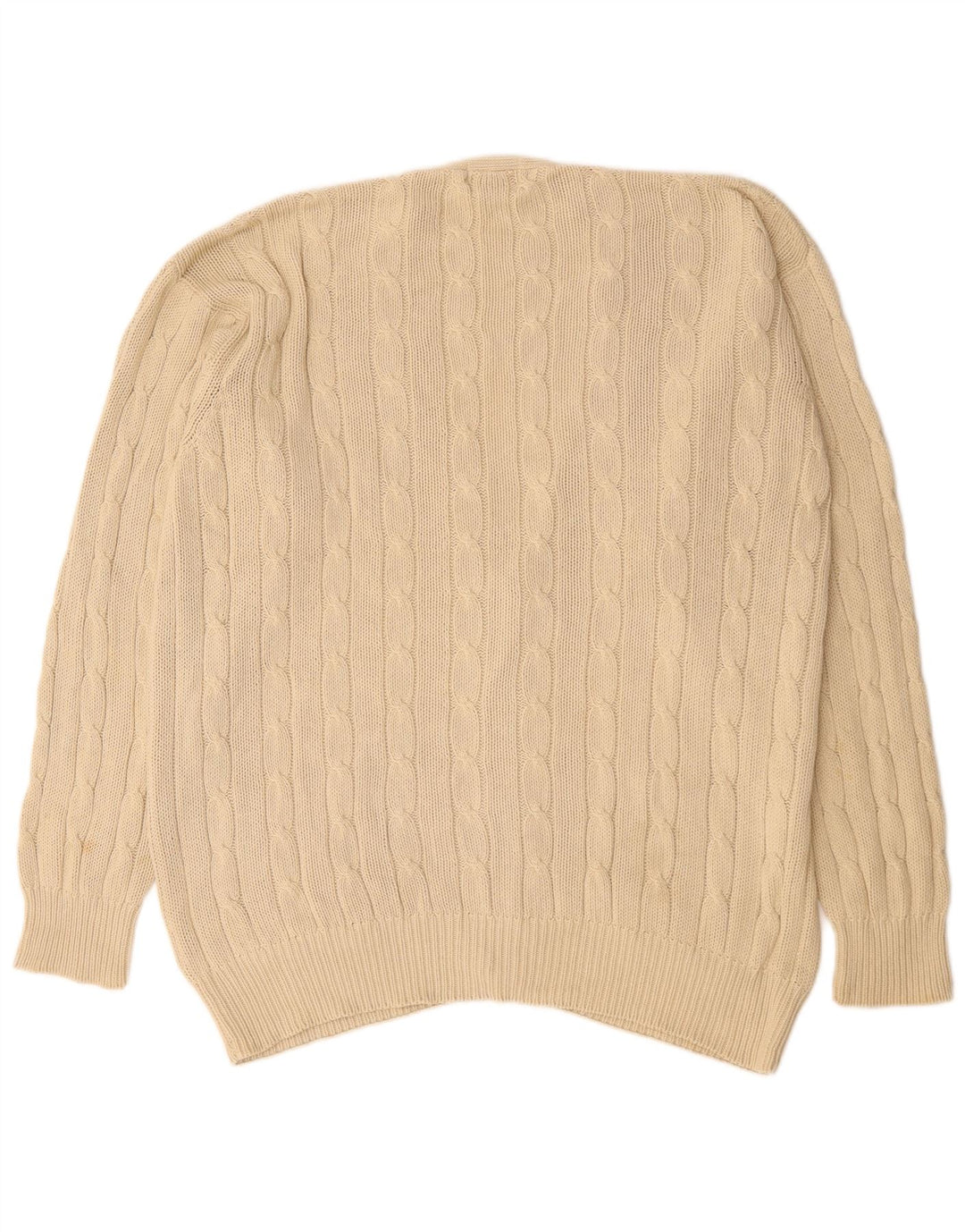 Maglione Cardigan Uomo Kappa XL Cotone Beige
