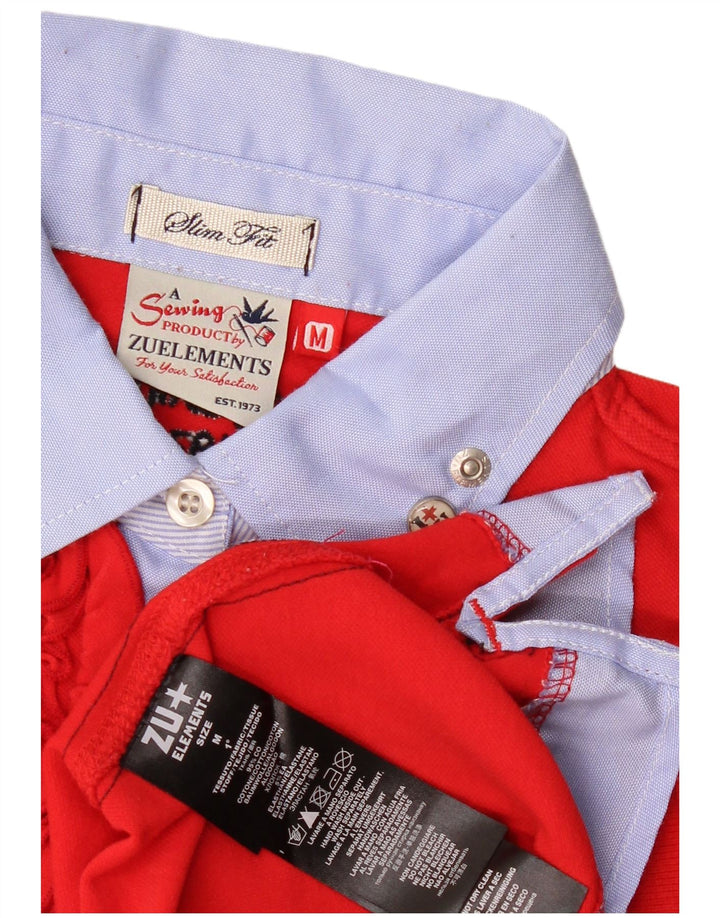 Polo da rugby grafica da donna Zu Elements UK 12 Medium Red Colourblock