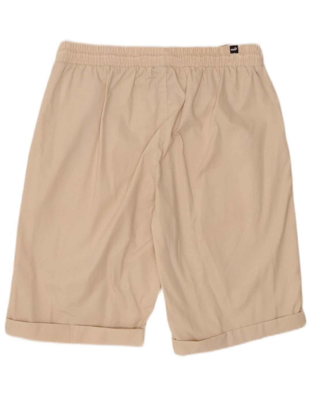 Pantaloncini sportivi da uomo PUMA grandi in cotone beige