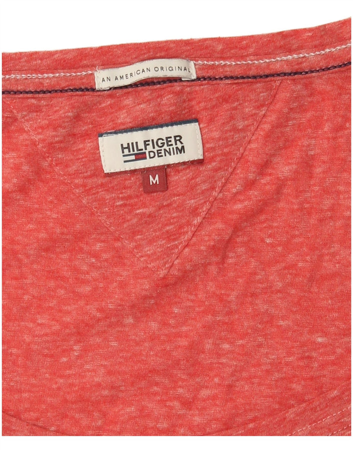 Maglietta da donna Tommy Hilfiger Top UK 14 Medium Red Flecked