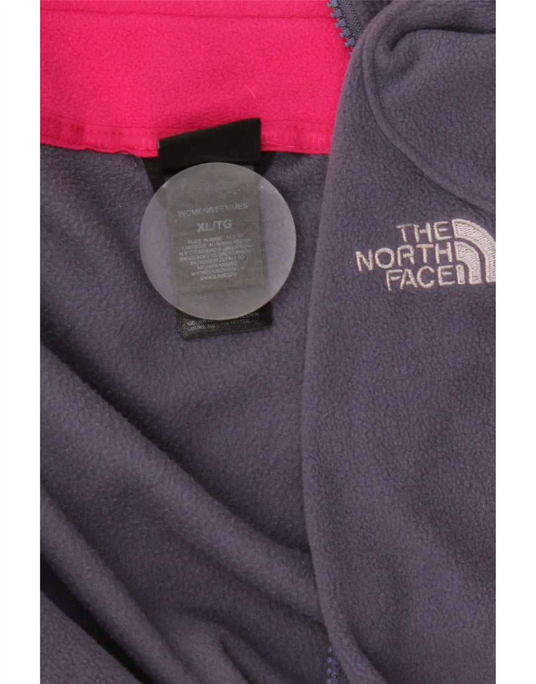 Giacca in pile da donna The North Face UK 18 XL poliestere viola