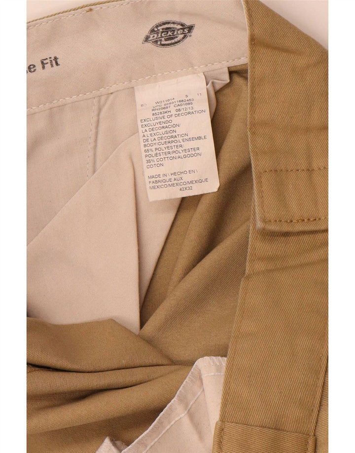 Pantaloni cargo da uomo larghi Dickies W42 L32 poliestere beige