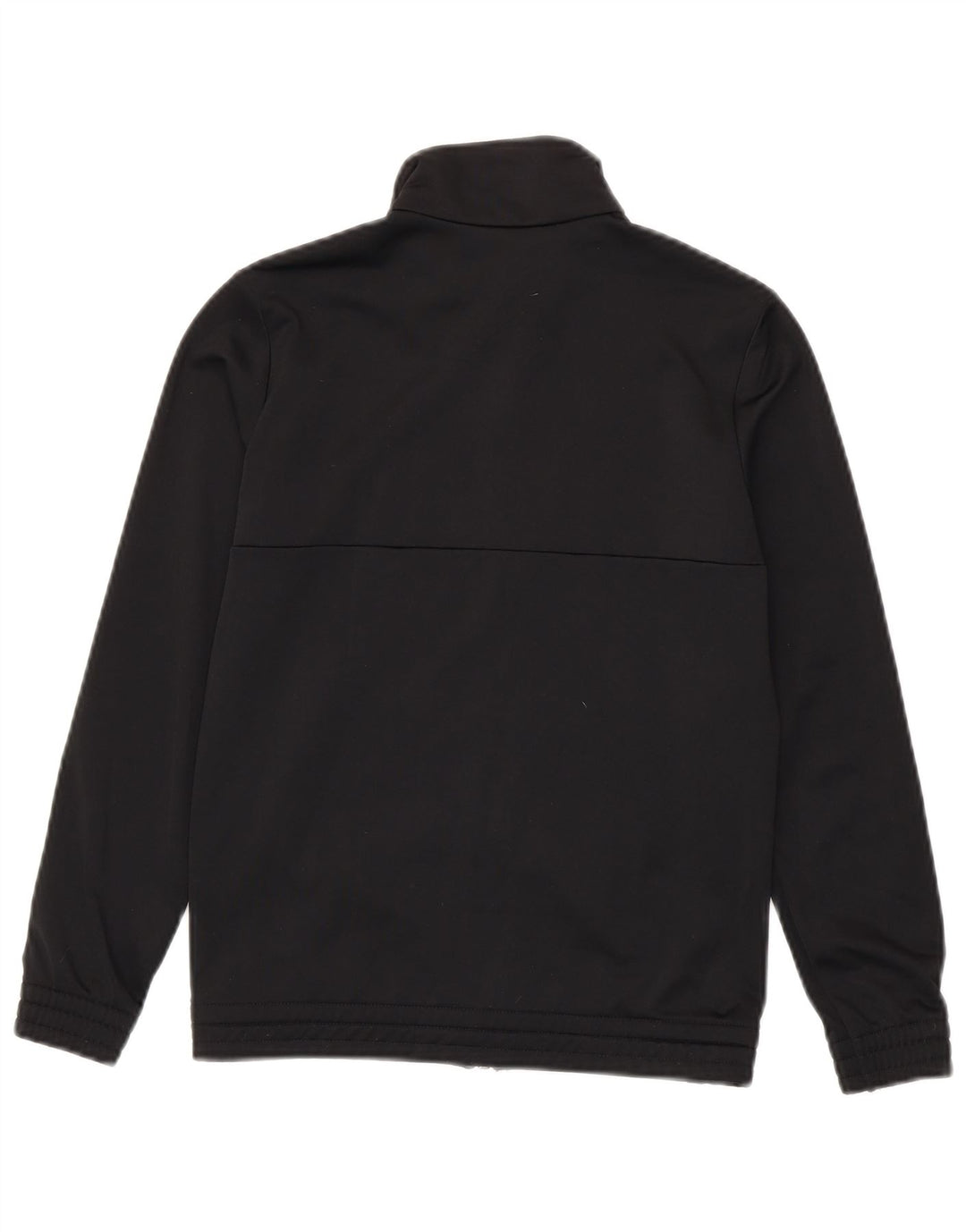 Giacca da tuta da ragazzo Adidas 10-11 anni in poliestere color block nero