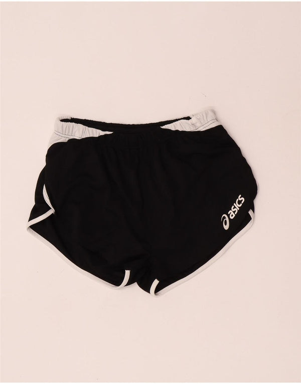 Pantaloncini sportivi Asics da donna UK 14 Medium Black Colourblock