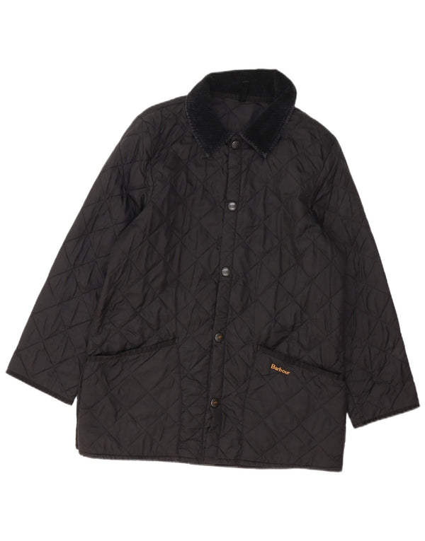 Giacca trapuntata da donna Barbour UK 18 XL nera in poliammide