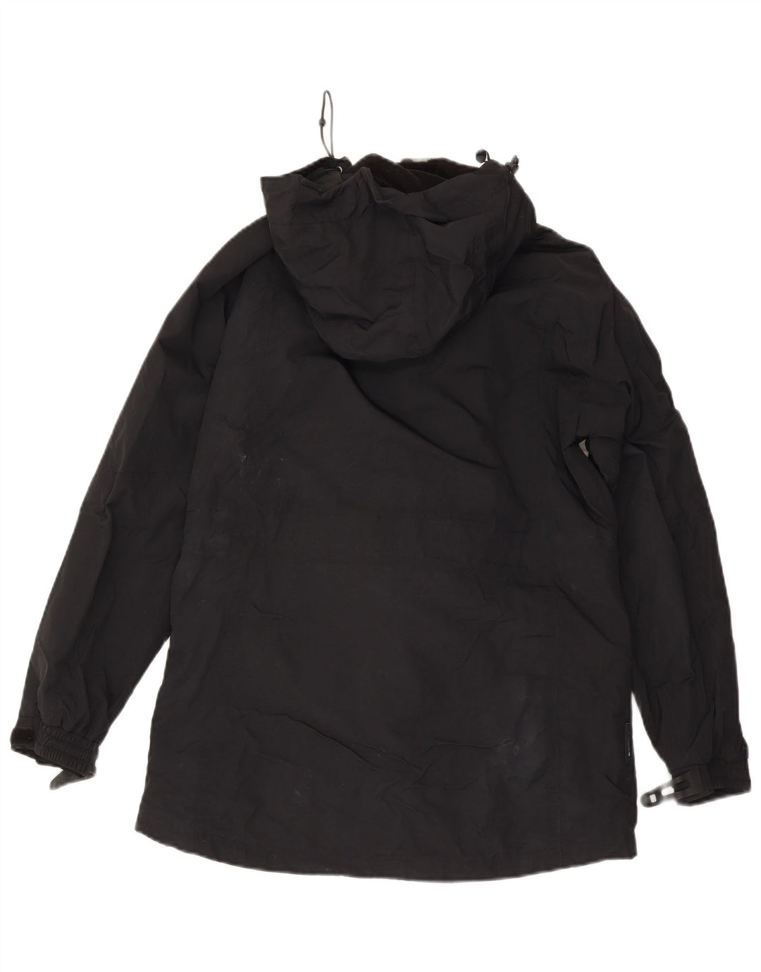Impermeabile con cappuccio da donna Mountain Warehouse UK 12 nylon nero medio