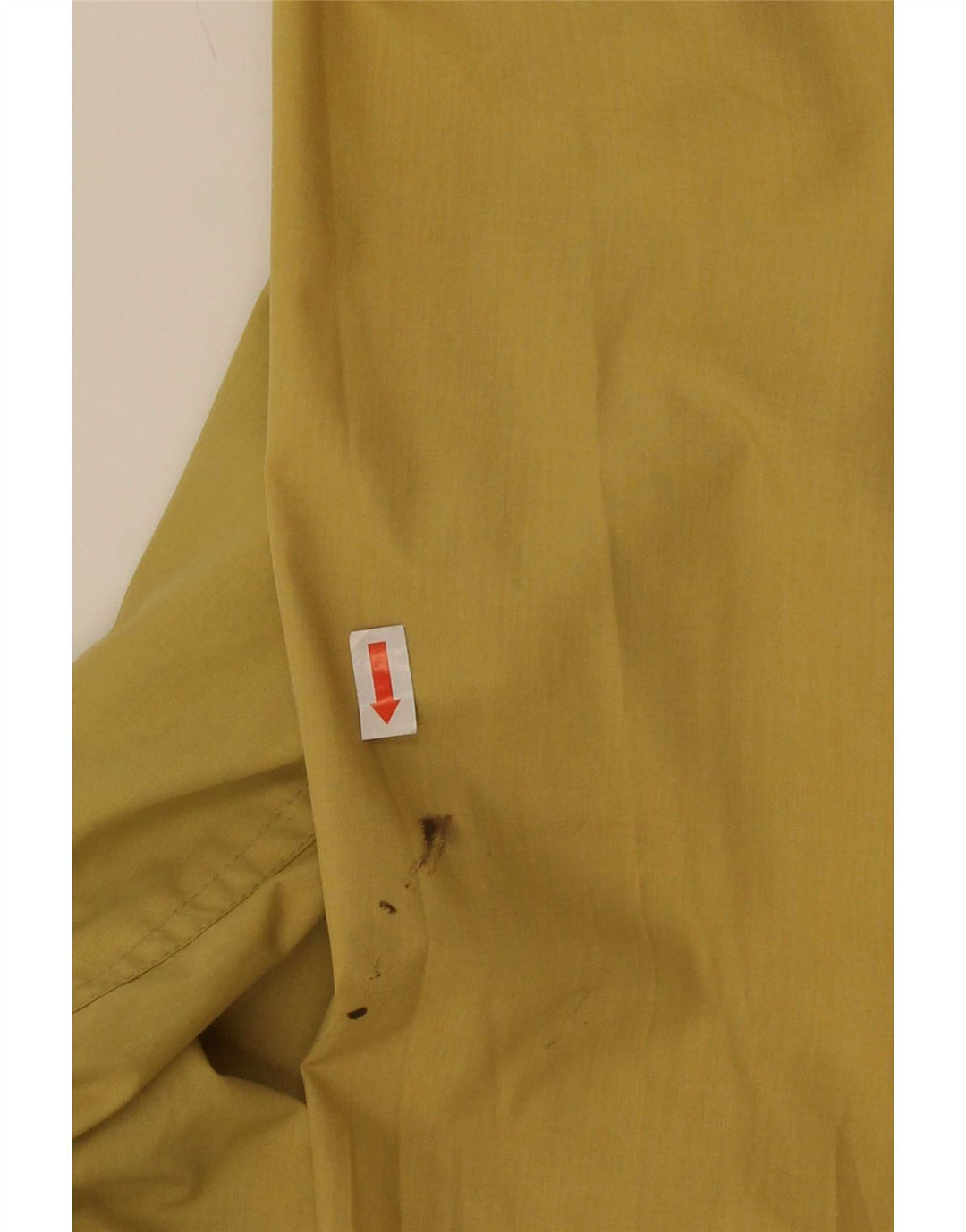Giubbotto bomber con cappuccio vintage da uomo UK 42 XL giallo