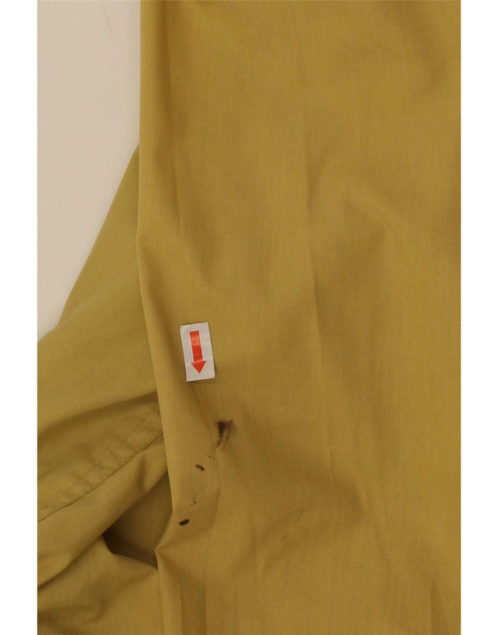Giubbotto bomber con cappuccio vintage da uomo UK 42 XL giallo