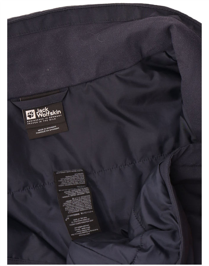 Giacca imbottita da uomo Jack Wolfskin UK 30 6XL poliestere blu navy