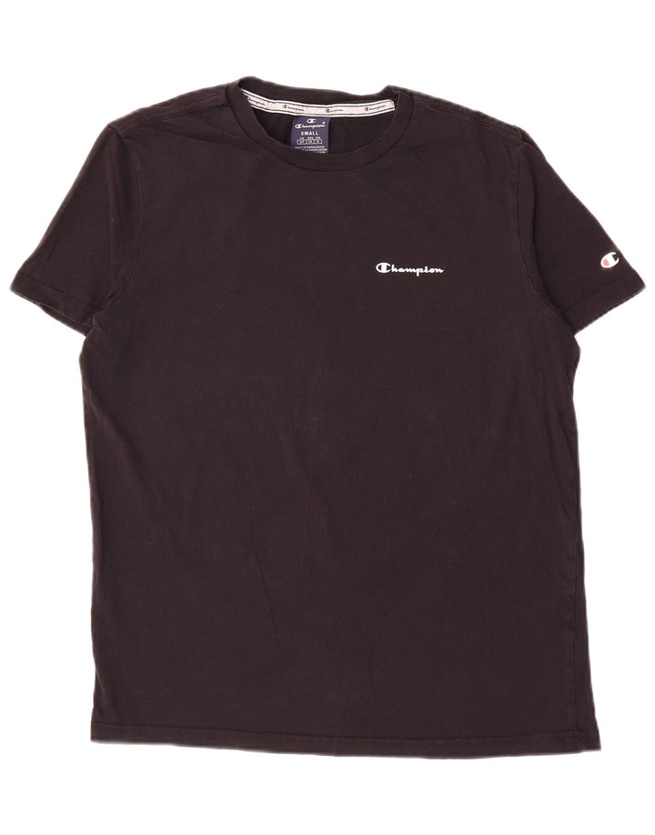 T-shirt da uomo Champion Top piccola nera