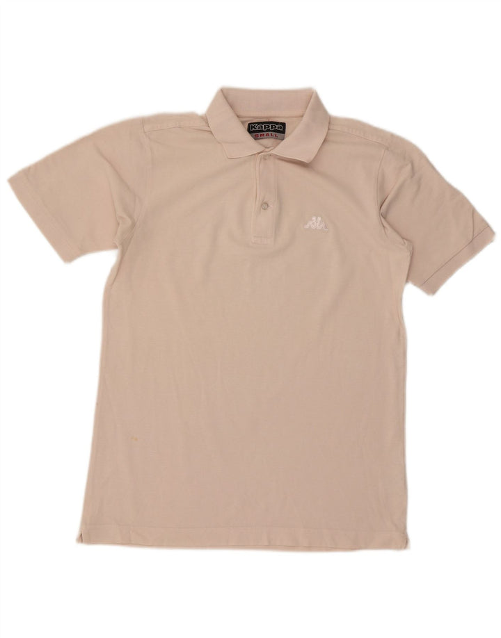 Polo Uomo Kappa Small Rosa In Cotone