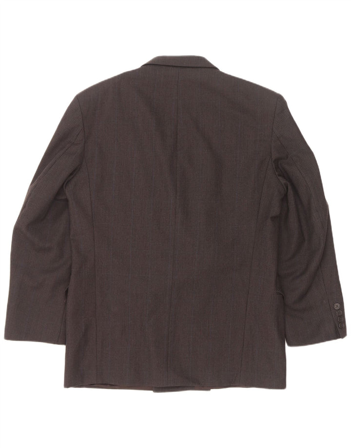 Giacca blazer da uomo Marks & Spencer UK 40 gessato grigio medio