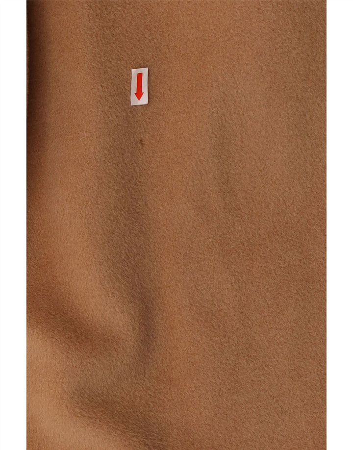 MARELLA Cappotto doppiopetto da donna UK 12 Classico in lana vergine beige medio