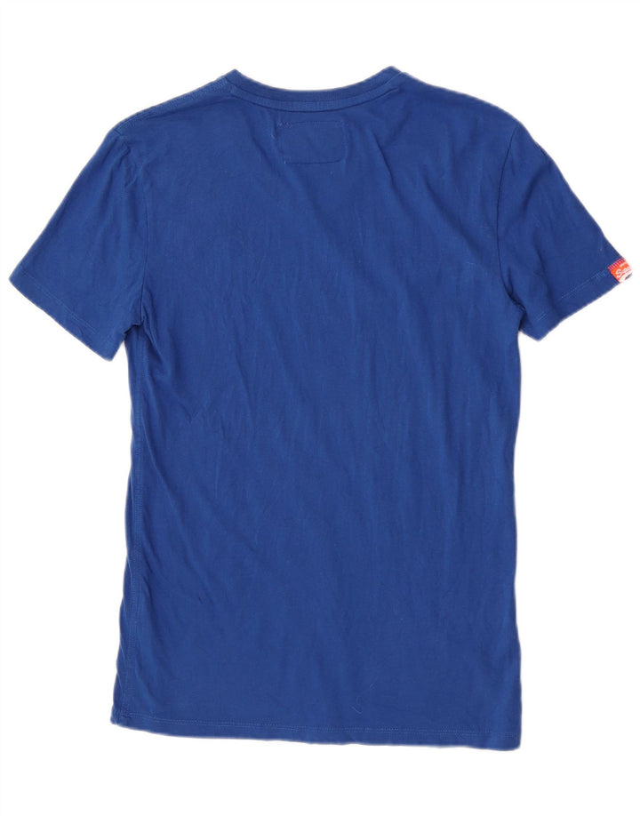 T-shirt da uomo Superdry Top XS in cotone blu