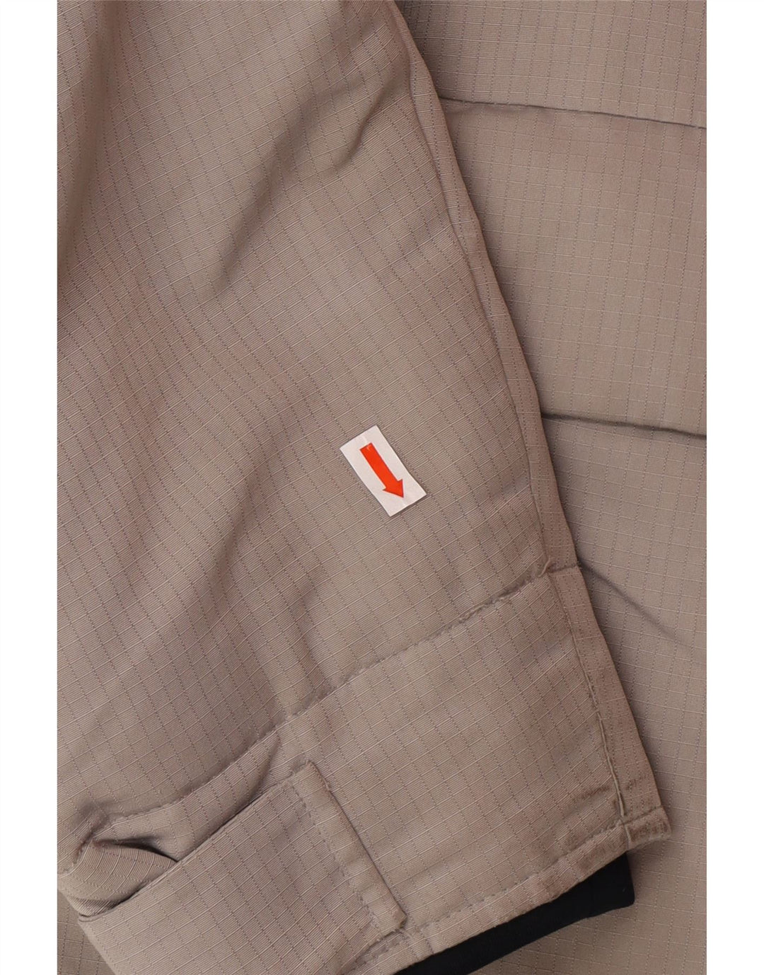 Giacca imbottita con cappuccio da uomo HOLLISTER UK 40 grande poliestere grigio